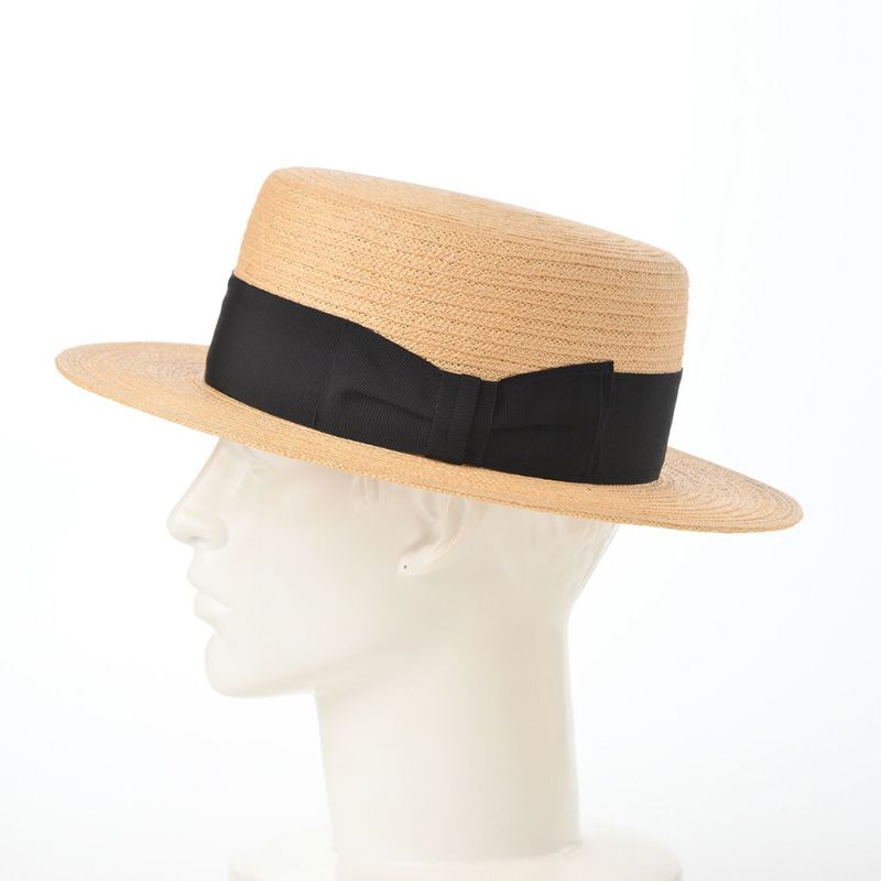 ステットソンのカンカン帽 JUTE BRAID KANKAN HAT（ジュートブレード カンカンハット） SE771 ベージュ