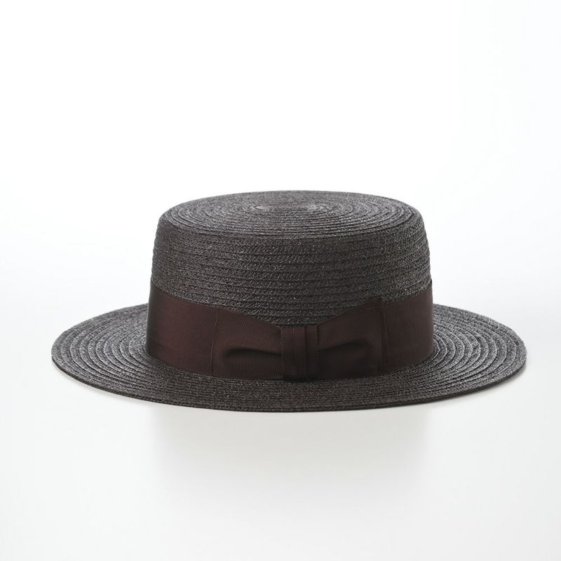 ステットソンのカンカン帽 JUTE BRAID KANKAN HAT（ジュートブレード カンカンハット） SE771 ブラウン