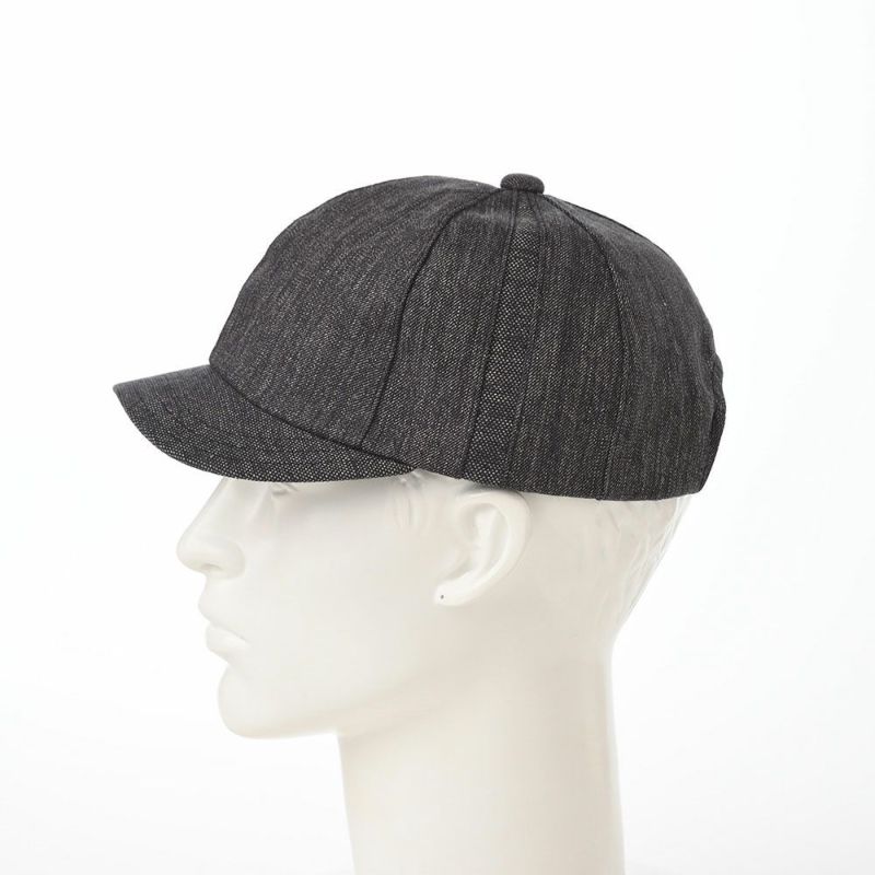 レッターのキャップ Japan Linen Cap（ジャパン リネン キャップ） ブラック