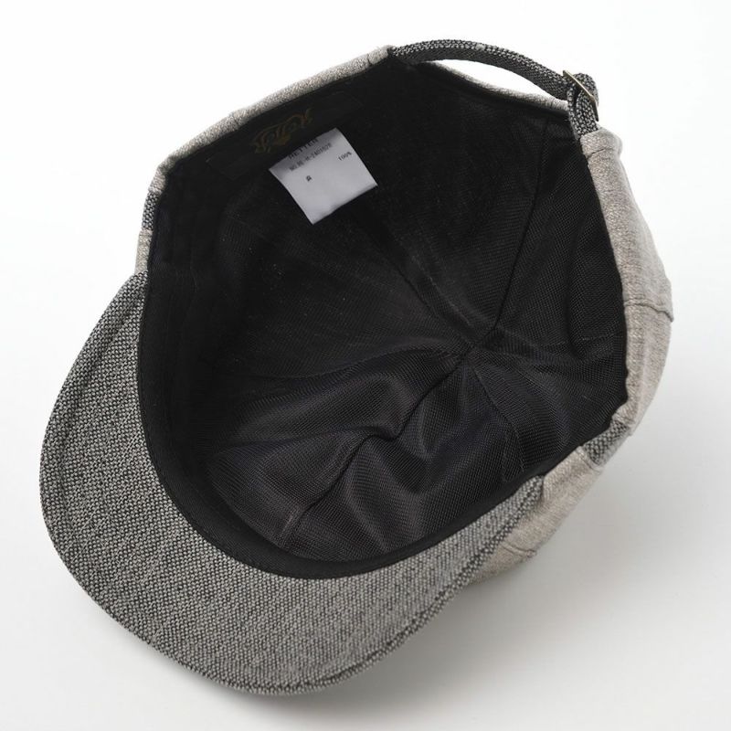 レッターのキャップ Japan Linen Cap（ジャパン リネン キャップ） グレー