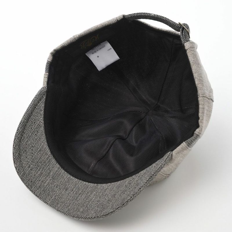 レッターのキャップ Japan Linen Cap（ジャパン リネン キャップ） グレー