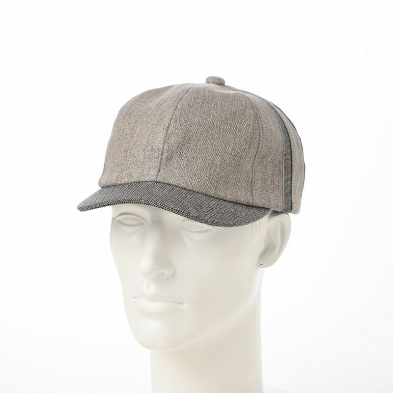 レッターのキャップ Japan Linen Cap（ジャパン リネン キャップ） グレー