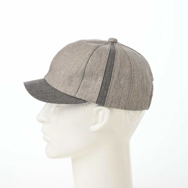 レッターのキャップ Japan Linen Cap（ジャパン リネン キャップ） グレー