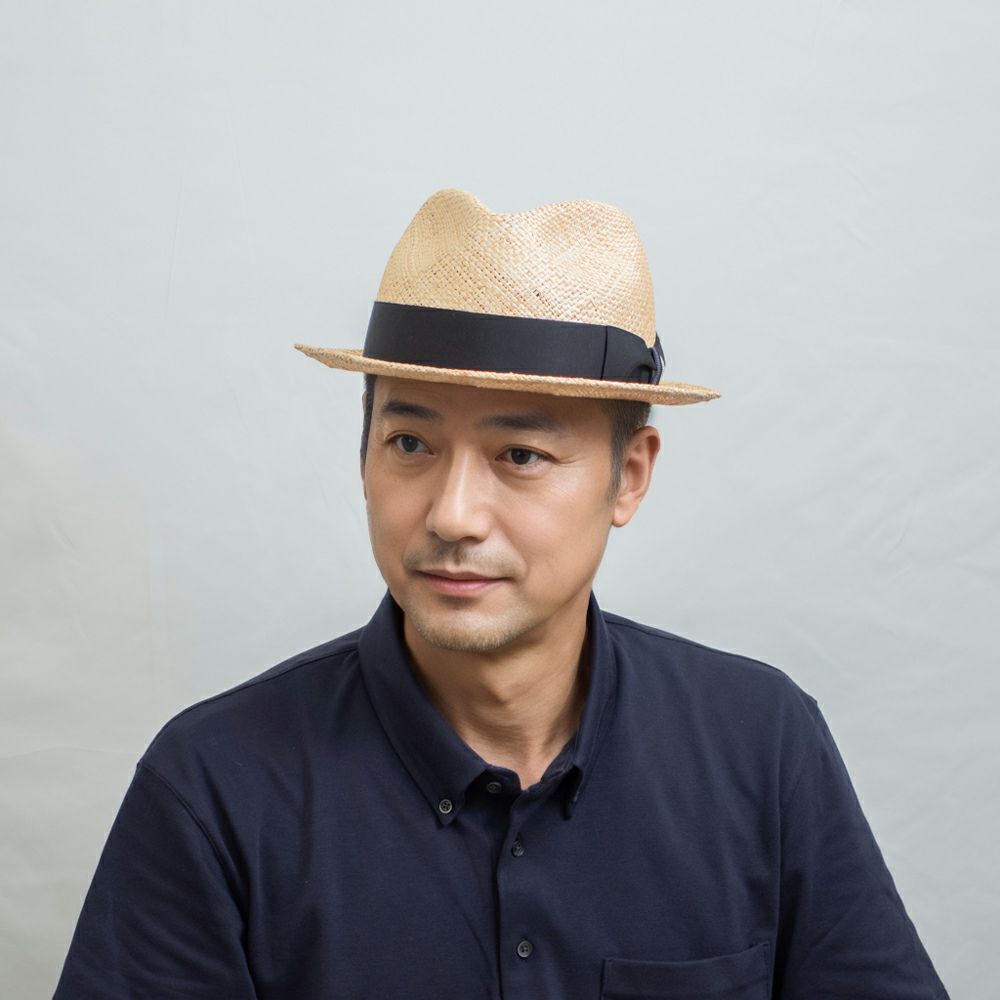 レッターのストローハット The BAO Hat（バオ ハット） ナチュラル