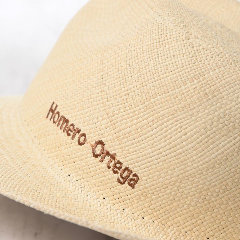 オメロ オルテガのパナマハット STITCH LOGO PANAMA（ステッチロゴ パナマ） ナチュラル