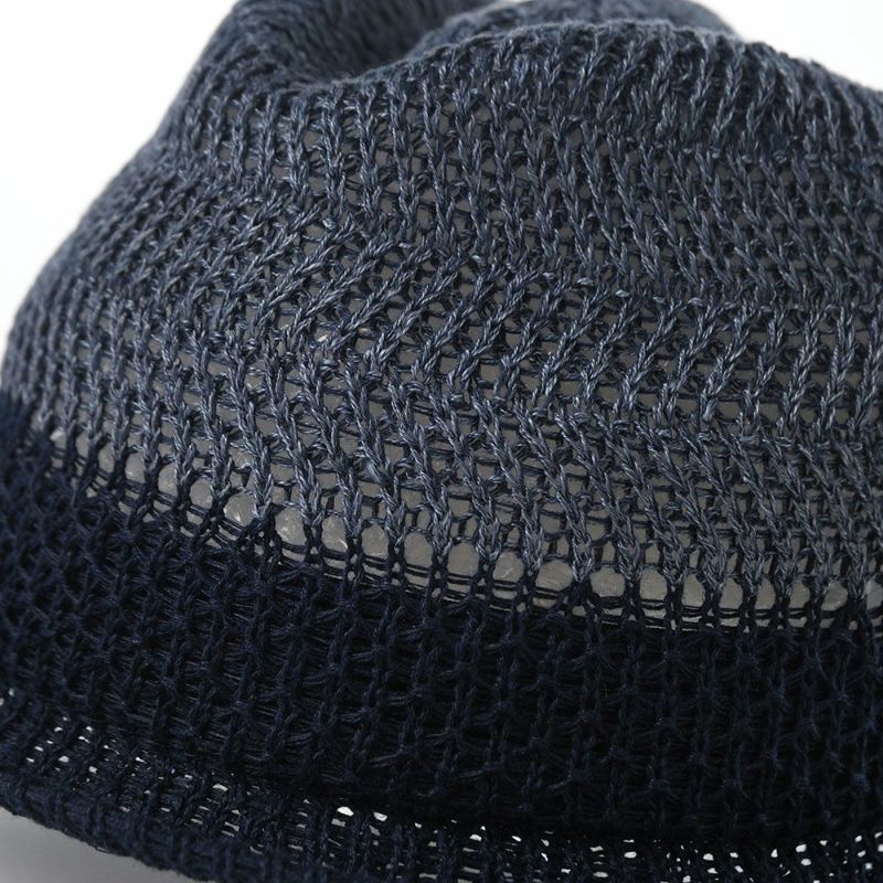 レッターのソフトハット Linen Pitch Hat（リネン ピッチ ハット） ネイビー