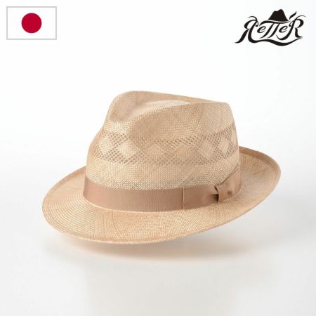 レッターのストローハット Kenma Lace Classic（ケンマ レース クラシック） ナチュラル