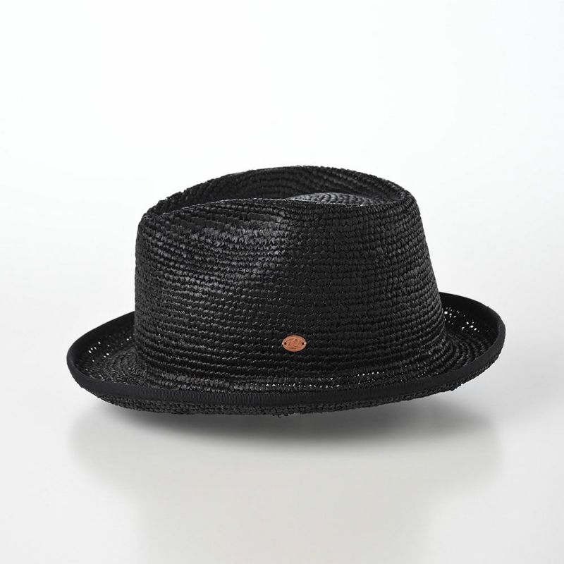 レッターのラフィアハット Raffia Hat（ラフィア ハット） ブラック