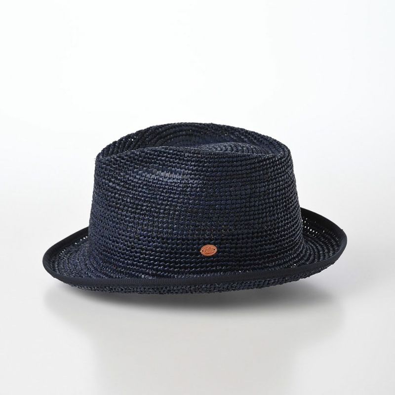 レッターのラフィアハット Raffia Hat（ラフィア ハット） ネイビー