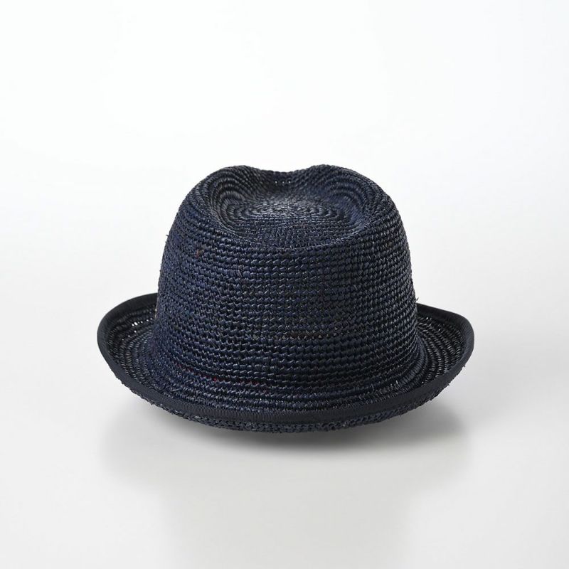 レッターのラフィアハット Raffia Hat（ラフィア ハット） ネイビー