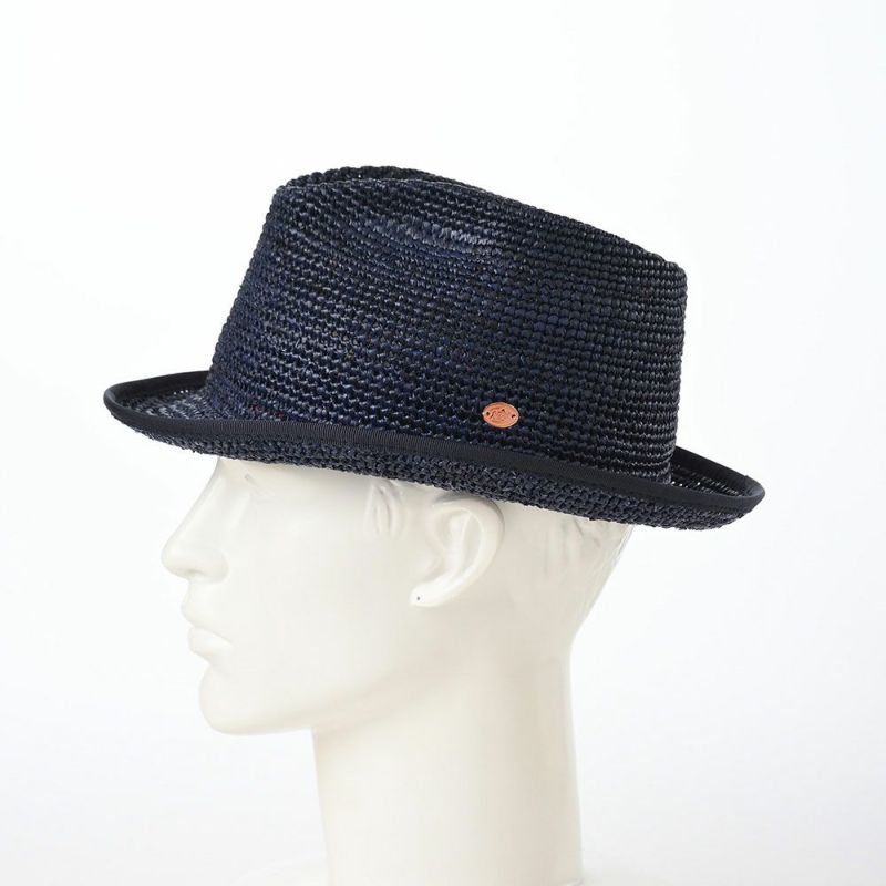 レッターのラフィアハット Raffia Hat（ラフィア ハット） ネイビー