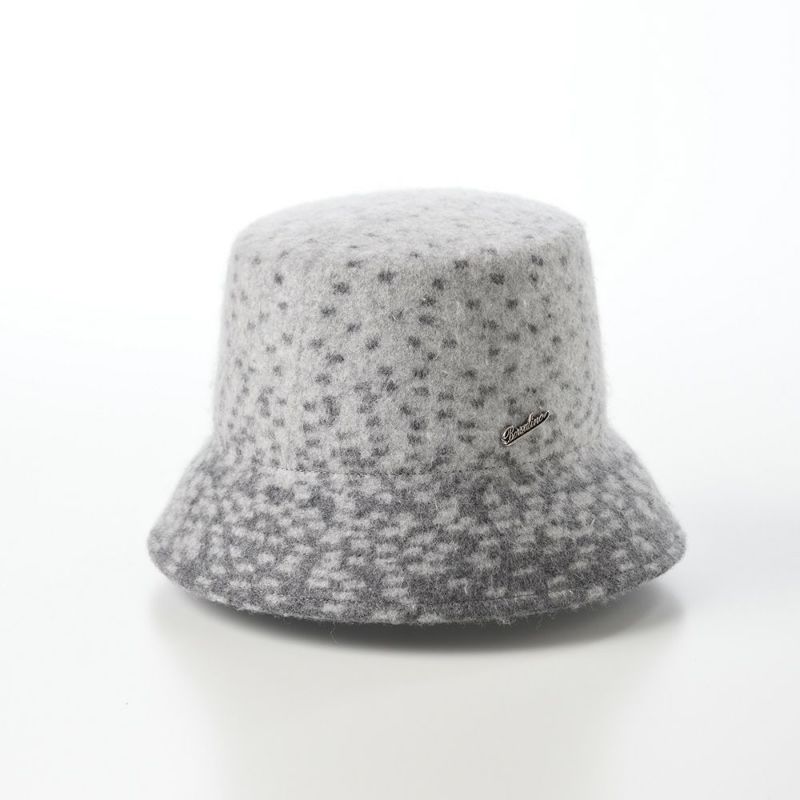 ボルサリーノのバケットハット Noa Knit Bucket（ノア ニットバケット） 170031 グレー