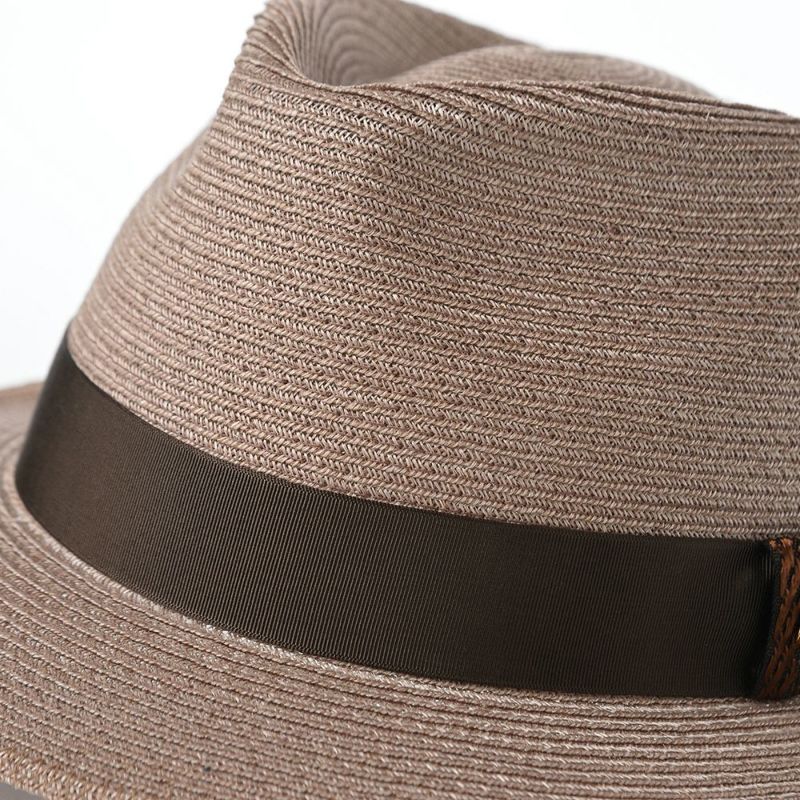 ノックスのブレードハット Linen Braid Hat（リネン ブレード ハット）PK モカ