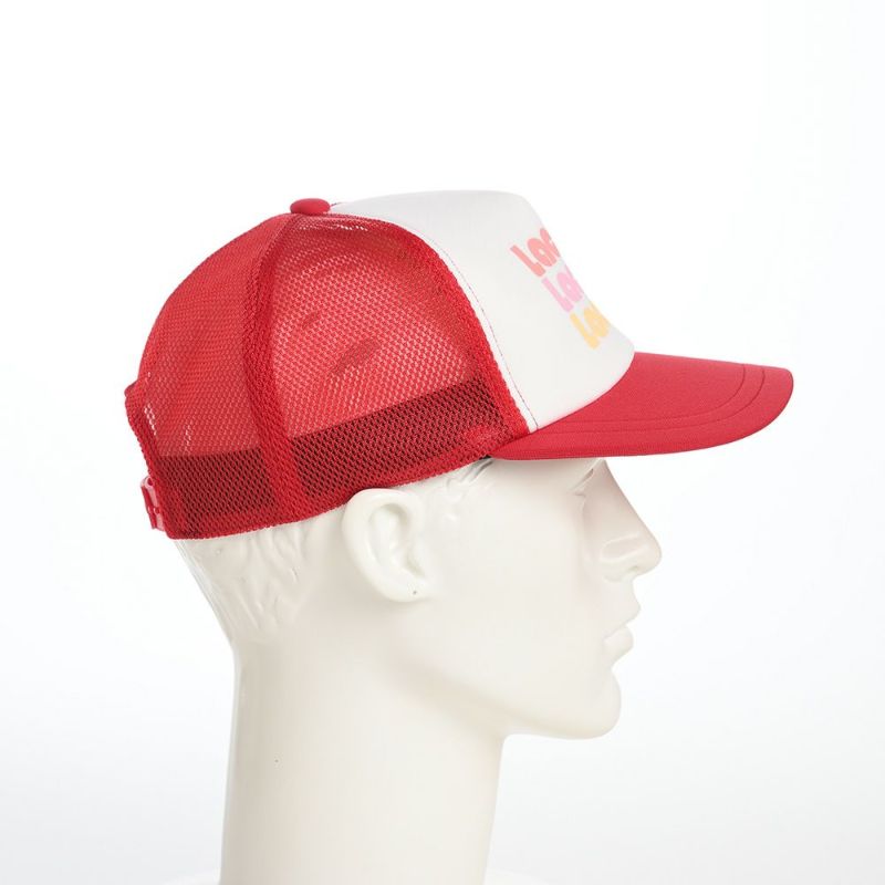 ラコステのキャップ PRINT MESH CAP（プリント メッシュキャップ） L1305 レッド