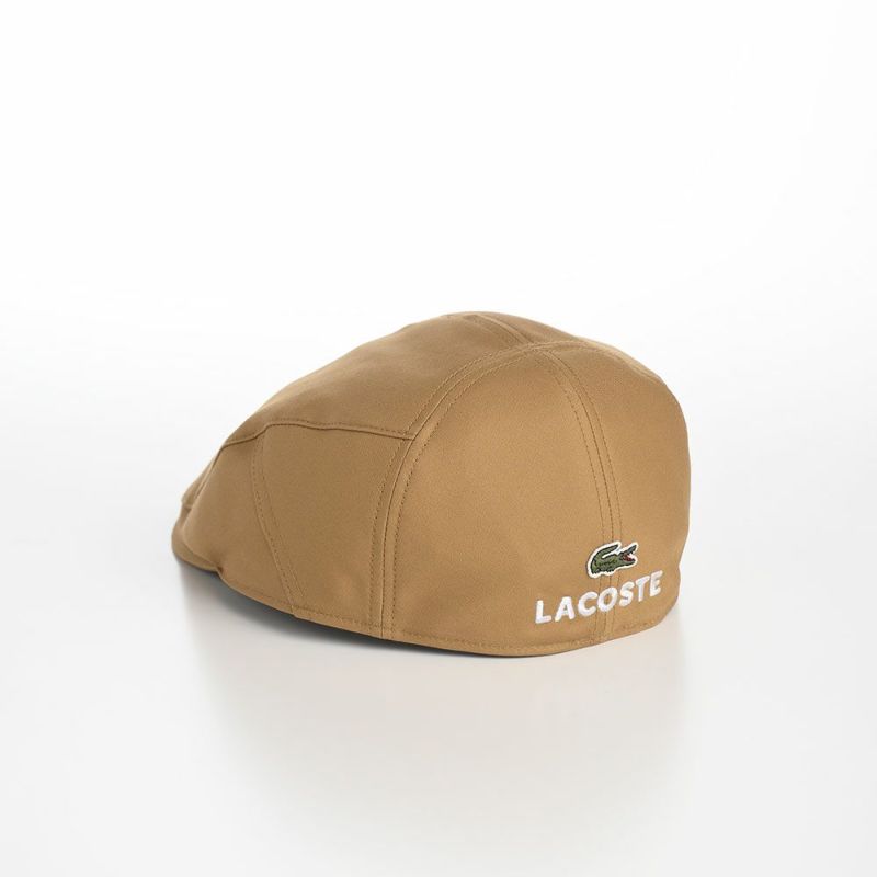 ラコステのハンチング LOGO TWILL HUNTING（ロゴ ツイルハンチング） L1309 ベージュ