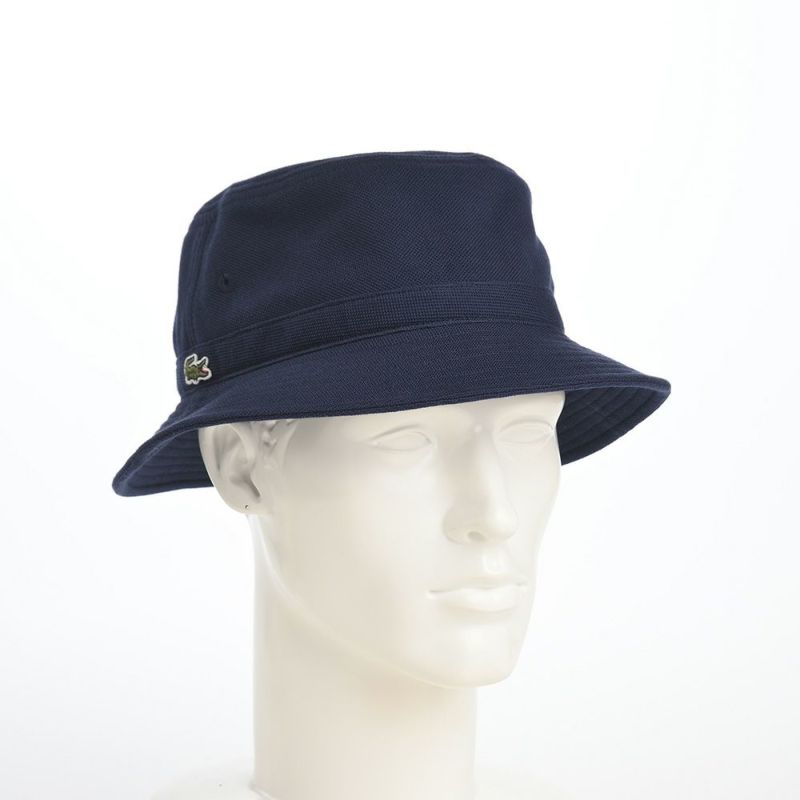 ラコステのバケットハット KANOKO BUCKET HAT（カノコ バケットハット） L1311 ネイビー