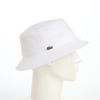 ラコステのバケットハット KANOKO BUCKET HAT（カノコ バケットハット） L1311 ホワイト