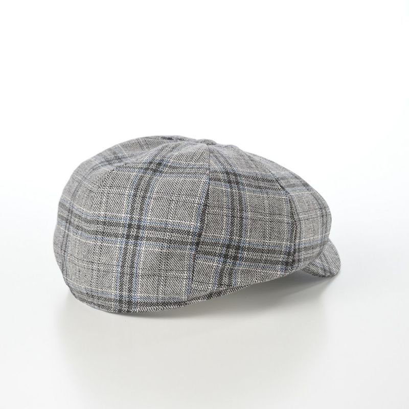 ヴィゲーンズのキャスケット Newsboy Classic Cap Soft Check（ニュースボーイクラシックキャップ ソフトチェック）W101868 グレー