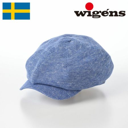 ヴィゲーンズのキャスケット Newsboy Classic Cap Knit（ニュースボーイクラシックキャップ ニット）W102028 ブルー