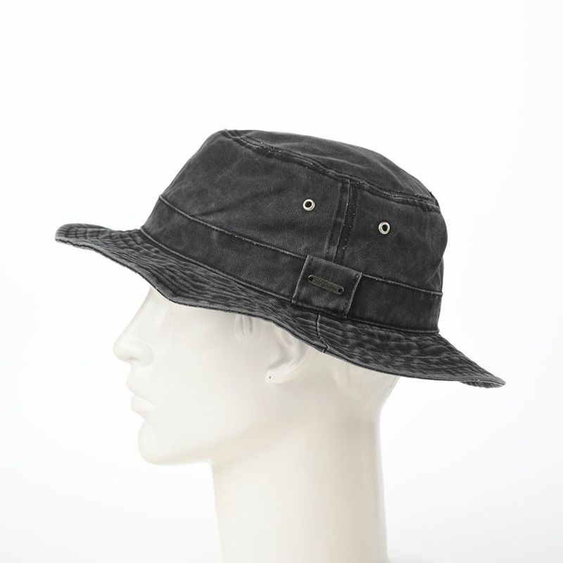 ヴィゲーンズのバケットハット Cotton Twill Bucket Hat（コットンツイル バケットハット）W140222 ブラック