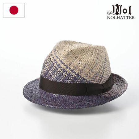 ノルのストローハット FB half hat（FB ハーフ ハット） パープル