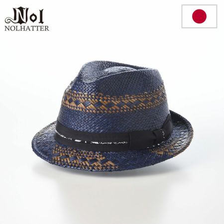 ノルのストローハット King of pandan light（キング オブ パンダン ライト） ネイビー