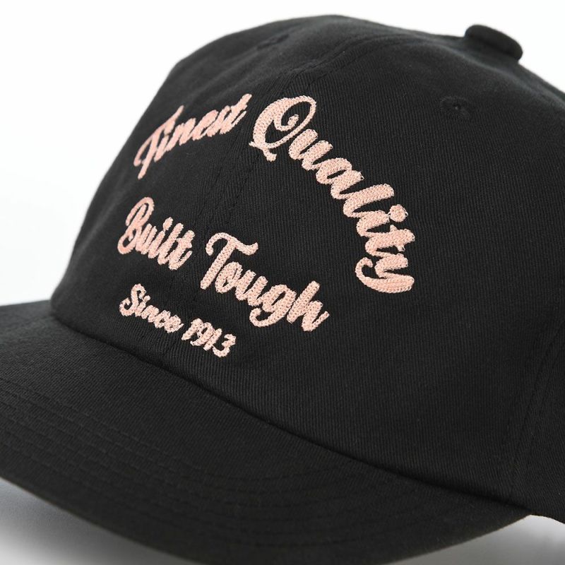 ショットのキャップ CHAIN EMBROIDERY 6P CAP（チェーンエンブロイダリー 6P キャップ） SC061 ブラック