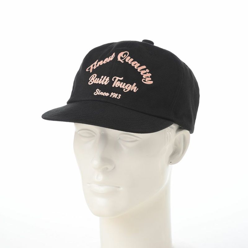 ショットのキャップ CHAIN EMBROIDERY 6P CAP（チェーンエンブロイダリー 6P キャップ） SC061 ブラック