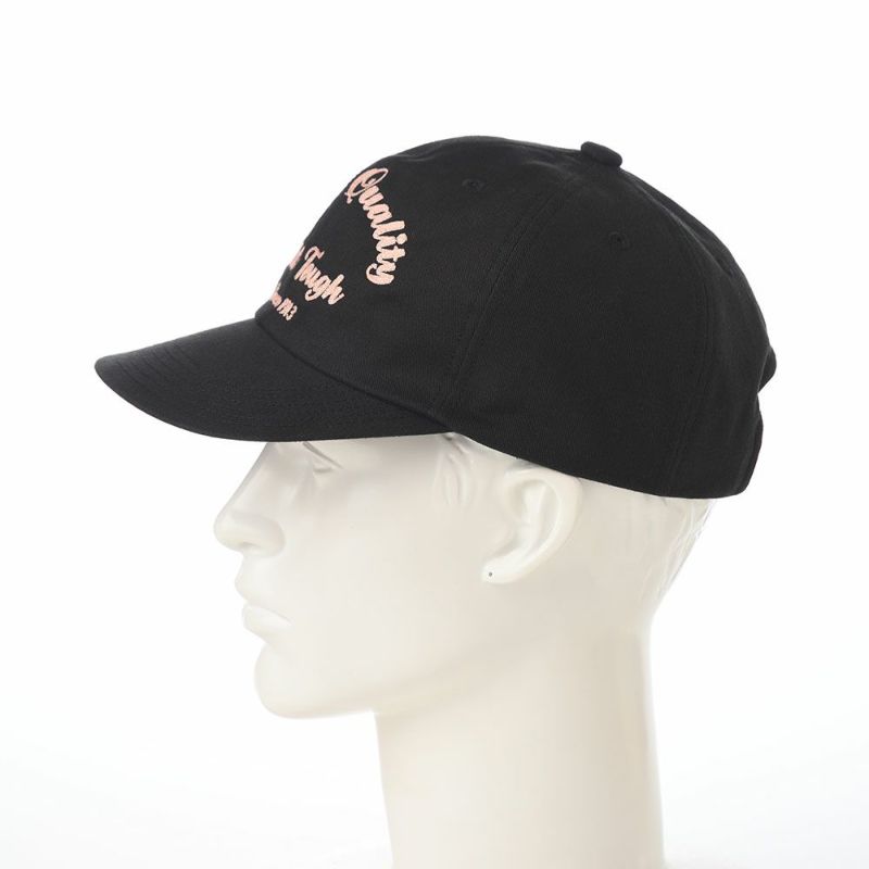 ショットのキャップ CHAIN EMBROIDERY 6P CAP（チェーンエンブロイダリー 6P キャップ） SC061 ブラック