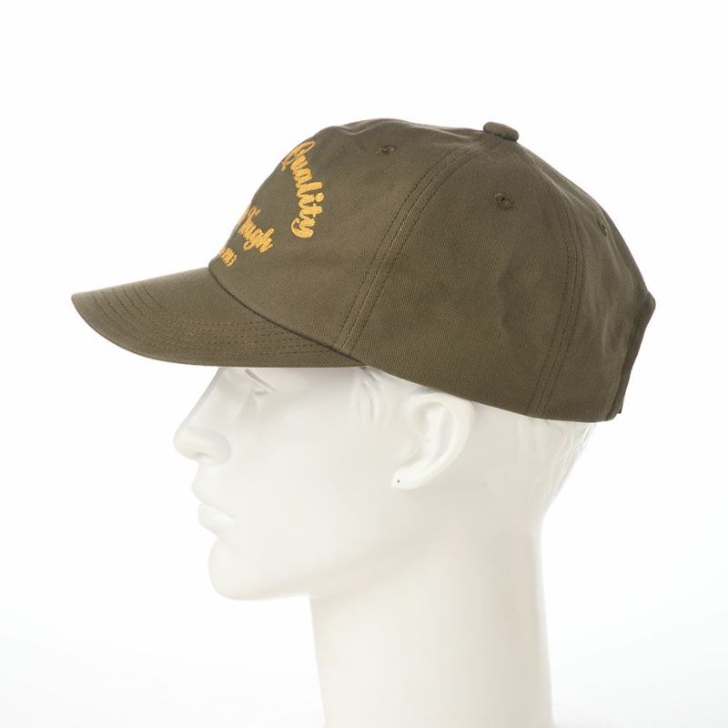 ショットのキャップ CHAIN EMBROIDERY 6P CAP（チェーンエンブロイダリー 6P キャップ） SC061 オリーブ