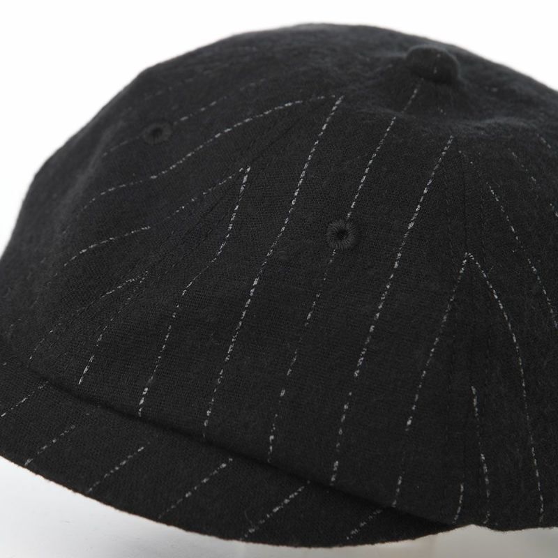 ショットのキャスケット PATTERN 6P CASQUETTE（パターン 6P キャスケット） SC062 ブラック