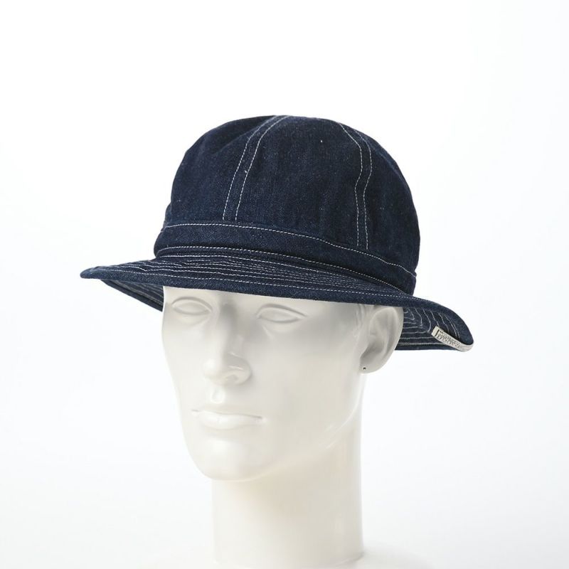 ショットのメトロハット DENIM METORO HAT（デニム メトロハット） SC064 ブルー