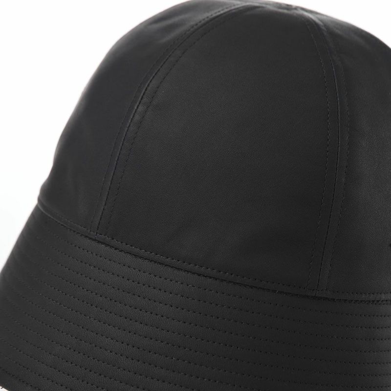 ショットのセーラーハット ONE STAR LEATHER SAILOR HAT（ワンスター レザー セーラーハット） SC091 ブラック