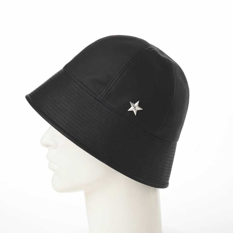 ショットのセーラーハット ONE STAR LEATHER SAILOR HAT（ワンスター レザー セーラーハット） SC091 ブラック