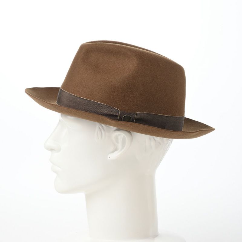 ガリュープラネットのフェルトハット Mixfur Felt Hat（ミックスファー フェルトハット）671 キャメル