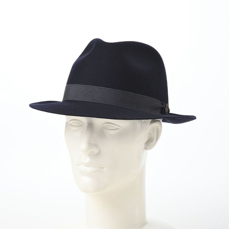 ガリュープラネットのフェルトハット Mixfur Felt Hat（ミックスファー フェルトハット）671 ネイビー