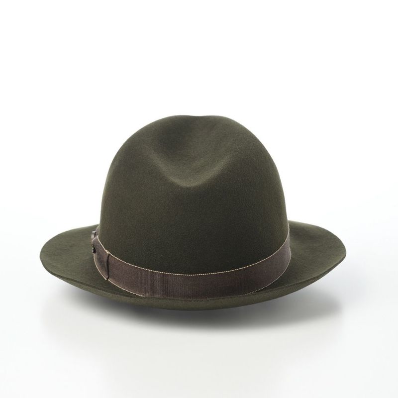 ガリュープラネットのフェルトハット Mixfur Felt Hat（ミックスファー フェルトハット）671 オリーブ