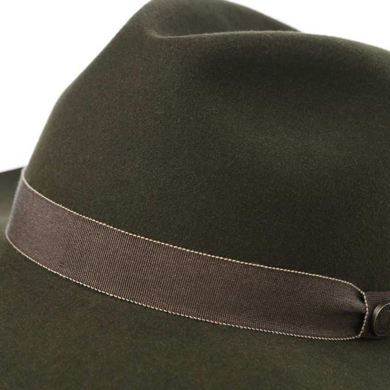 ガリュープラネットのフェルトハット Mixfur Felt Hat（ミックスファー フェルトハット）671 オリーブ