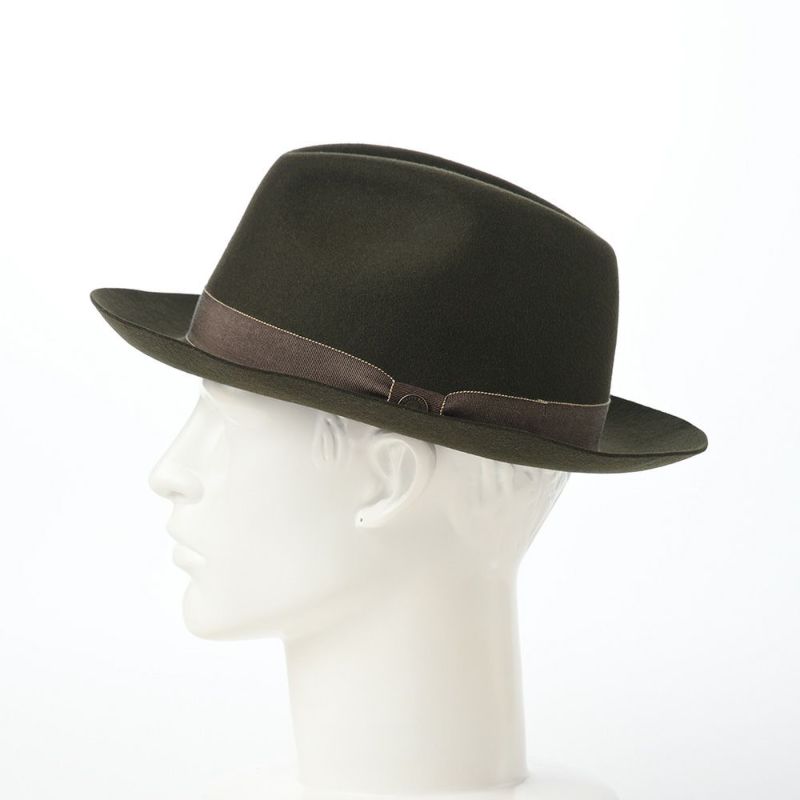 ガリュープラネットのフェルトハット Mixfur Felt Hat（ミックスファー フェルトハット）671 オリーブ