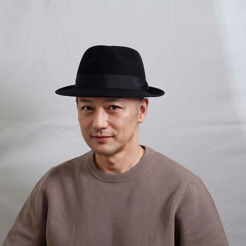 ガリュープラネットのフェルトハット Classic Felt Hat（クラシックフェルトハット）812 ブラック