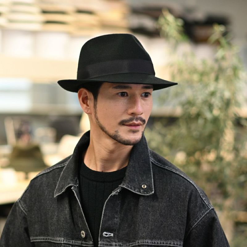 ガリュープラネットのフェルトハット Classic Felt Hat（クラシックフェルトハット）812 ブラック