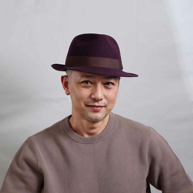 ガリュープラネットのフェルトハット Classic Felt Hat（クラシックフェルトハット）812 パープル