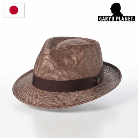 ガリュープラネット ラフィアハット Crushable Raffia Hat（クラッシャブル ラフィアハット）819 グレー | 帽子通販  時谷堂百貨【公式】