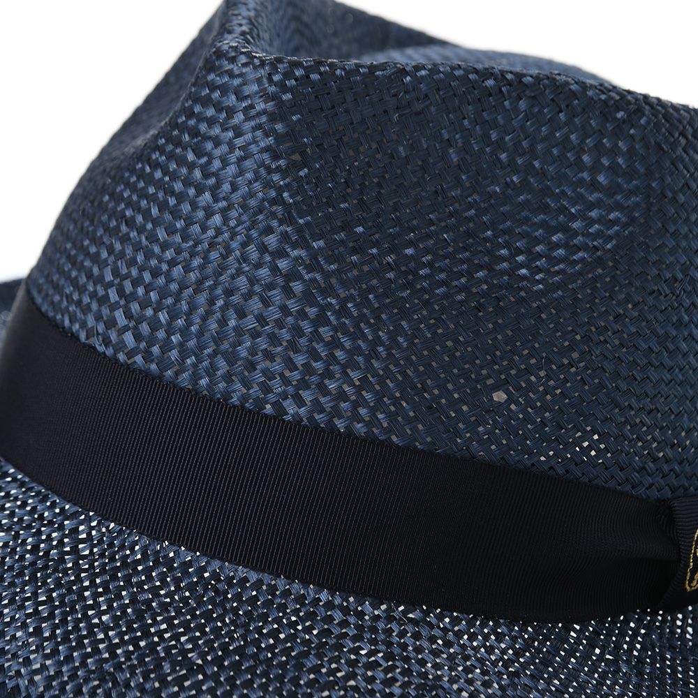 ガリュープラネットのストローハット Classic Kenma Hat（クラシック ケンマ ハット）777 ネイビー