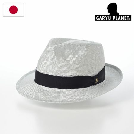 ガリュープラネットのストローハット Classic Kenma Hat（クラシック ケンマ ハット）777 シルバー