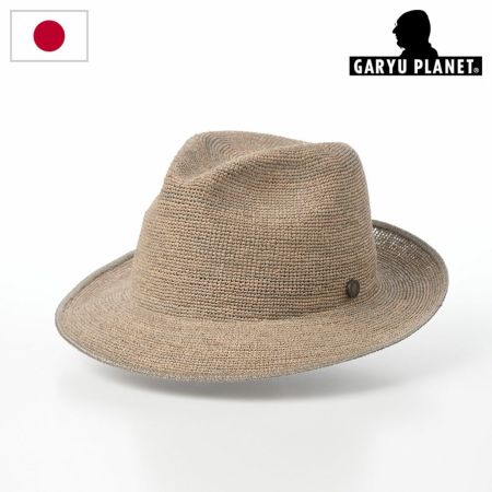 ガリュープラネットのラフィアハット Crushable Raffia Hat（クラッシャブル ラフィアハット）819 ベージュ