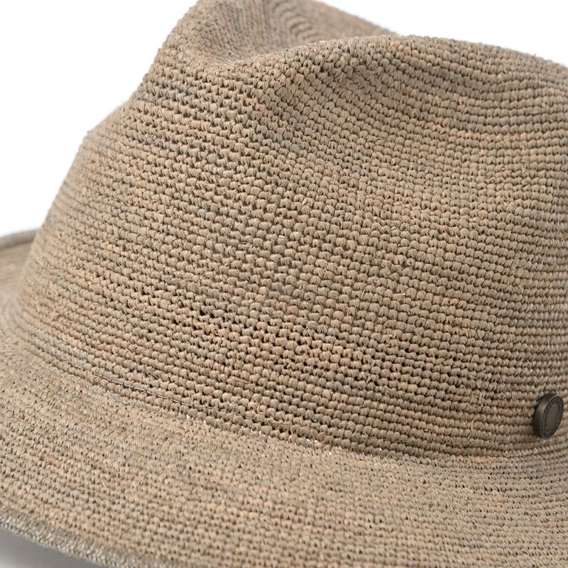 ガリュープラネットのラフィアハット Crushable Raffia Hat（クラッシャブル ラフィアハット）819 ベージュ