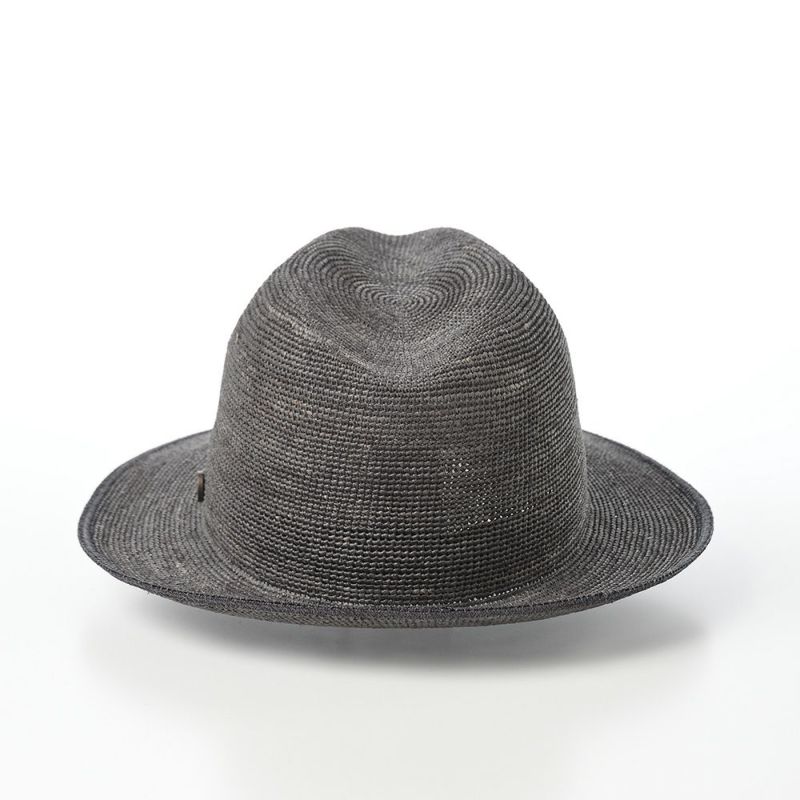 ガリュープラネットのラフィアハット Crushable Raffia Hat（クラッシャブル ラフィアハット）819 グレー