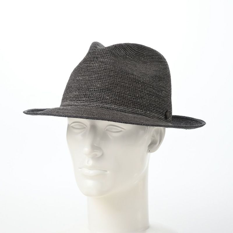 ガリュープラネットのラフィアハット Crushable Raffia Hat（クラッシャブル ラフィアハット）819 グレー