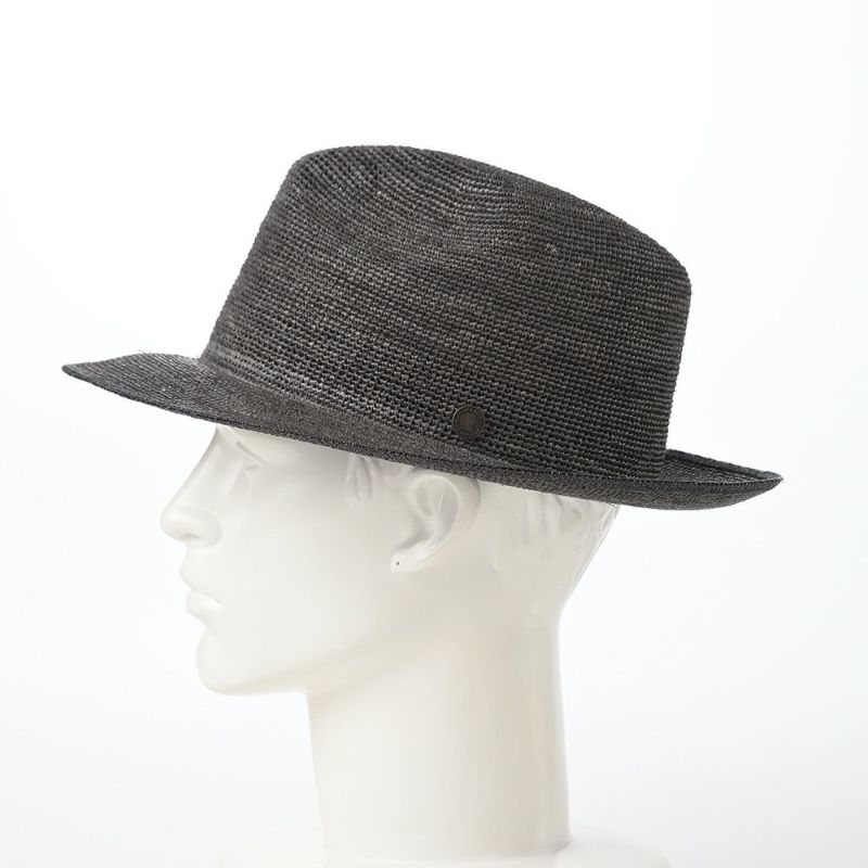 ガリュープラネットのラフィアハット Crushable Raffia Hat（クラッシャブル ラフィアハット）819 グレー